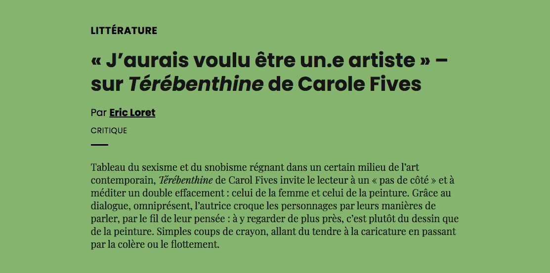 J Aurais Voulu Etre Un Artiste Parole