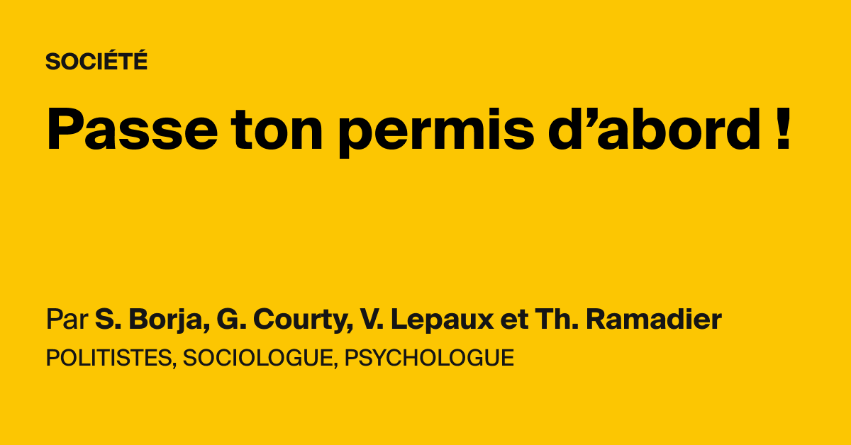 Passe Ton Permis D’abord ! - AOC Media