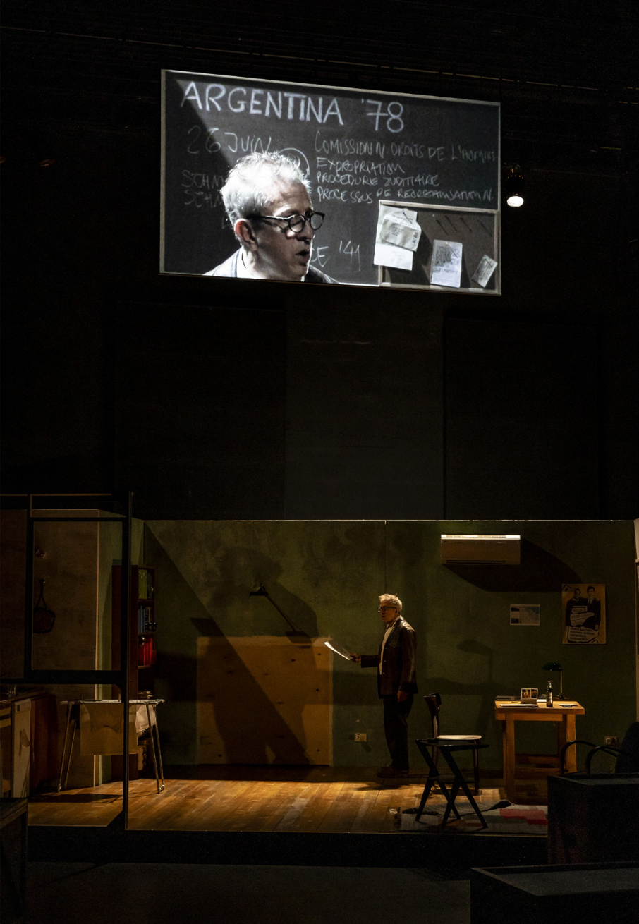 Spectacle Portrait de l'artiste après sa mort (France 41 - Argentine 78) de Davide Carnevali