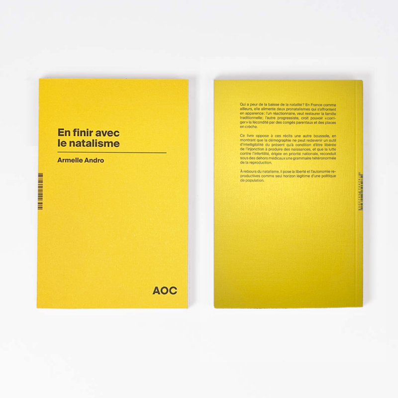 Armelle Andro : <span>En finir avec le natalisme</span>
