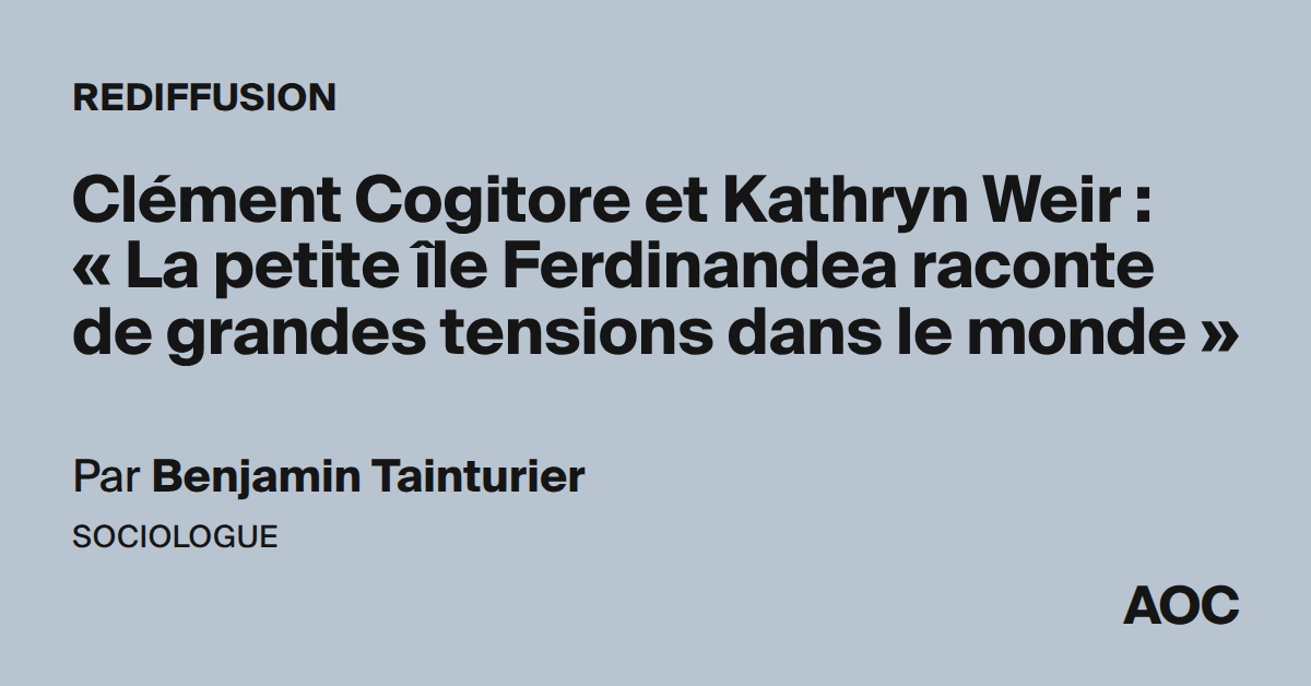 Clément Cogitore et Kathryn Weir : « La petite île Ferdinandea raconte de grandes tensions dans le monde »