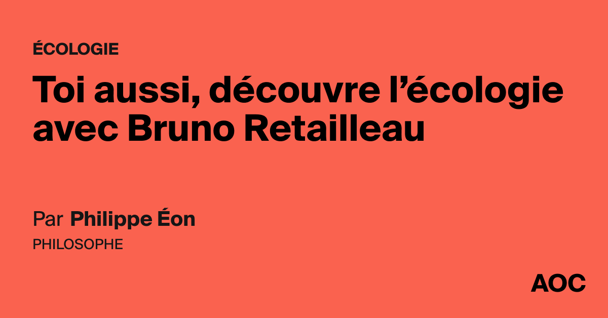 Toi aussi, découvre l’écologie avec Bruno Retailleau